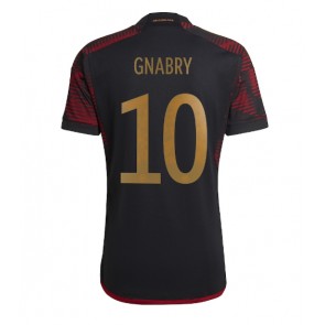 Tyskland Serge Gnabry #10 Bortedrakt VM 2022 Kortermet